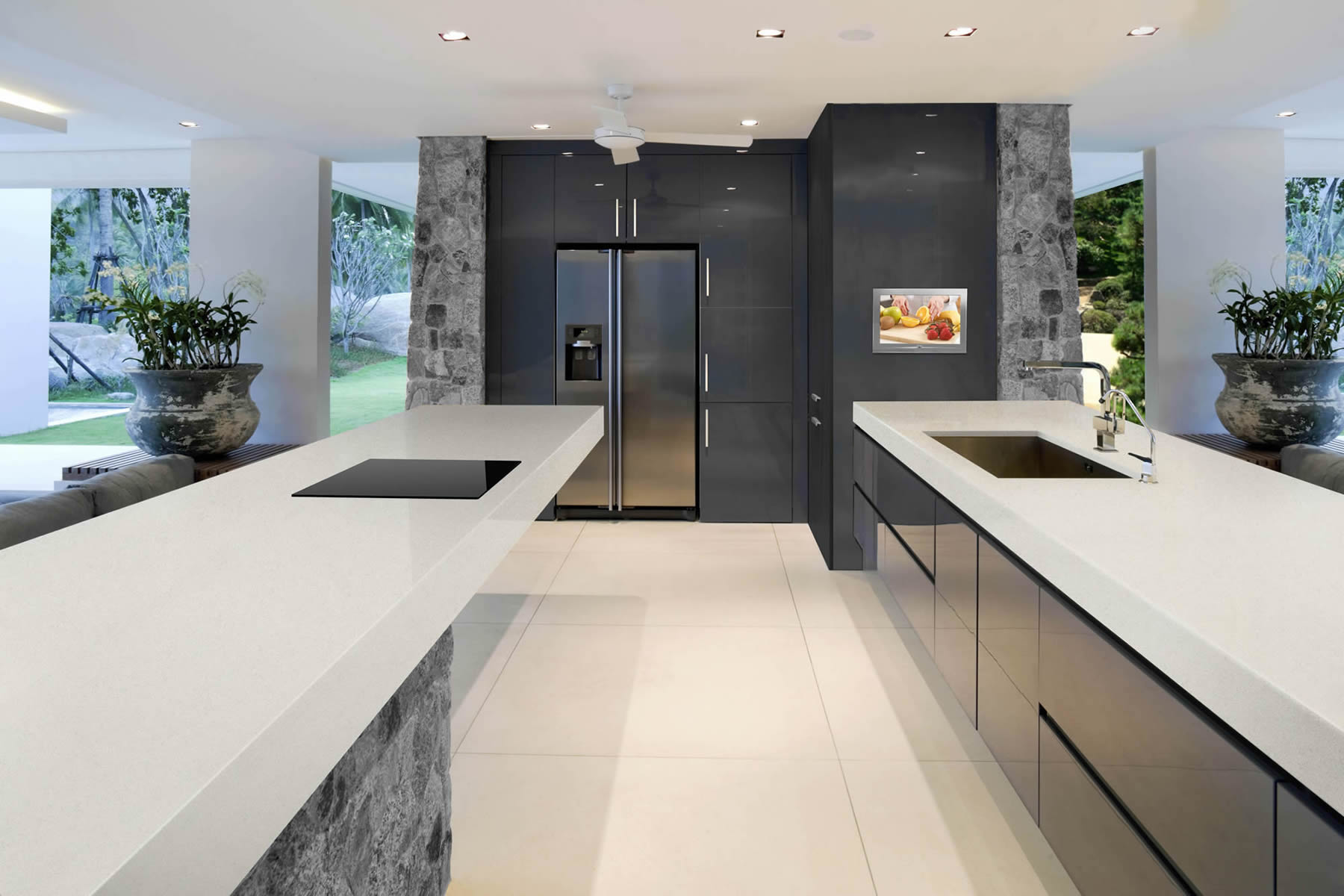 Itati Marmoleria - Silestone - Blanco Norte