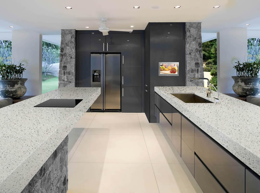 Itati Marmoleria - Silestone - Blanco Stelar