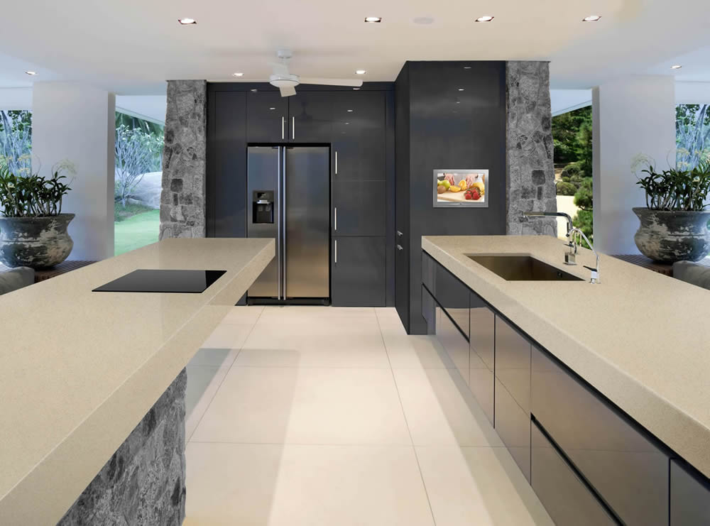 Itati Marmoleria - Silestone - Crema Minerva